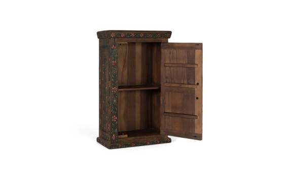 Mueble Auxiliar Madera Reciclada 1 Puerta - Agarden