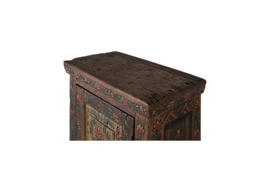 Mueble Auxiliar Madera Reciclada 1 Puerta - Agarden