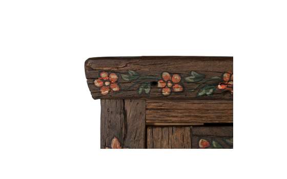 Mueble Auxiliar Madera Reciclada 1 Puerta - Agarden