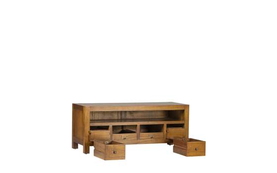 Mueble Bajo Television Colonial 4 Cajones serie Star
