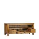 Mueble Bajo Television Colonial 4 Cajones serie Star