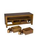 Mueble Bajo Television Colonial 4 Cajones serie Star