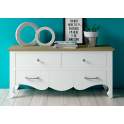 Mueble Bajo Television con 3 Cajones Serie Praga
