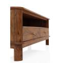 Mueble Bajo TV  2 Cajones y Estante Madera Acacia Ardusor