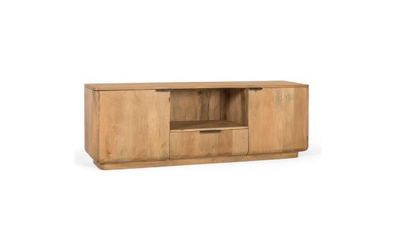 Mueble Bajo TV 2 Puertas 1 Cajon Madera Mango Serie Adyer Mueble Bajo TV 2 Puertas 1 Cajon Madera Mango Serie Adyer