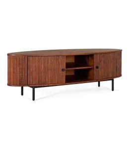 Mueble Bajo TV 2 Puertas 2 Estantes Contemporaneo Astabe