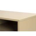 Mueble Bajo TV 2 Puertas y Estantes Color Beige Serie Bester