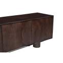 Mueble Bajo TV 210 cm con 4 Puertas Color Nogal - Acheu