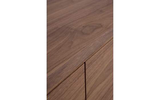 Mueble Bajo TV 4 Puertas Color Nogal - Serie Albigo