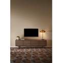 Mueble Bajo TV 4 Puertas Color Nogal - Serie Albigo