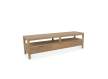 Mueble bajo TV Actual con 3 Cajones en teca - Serie Ardey