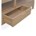 Mueble bajo TV Actual con 3 Cajones en teca - Serie Ardey
