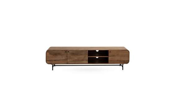 Mueble Bajo TV Cantos Redondos Serie Aldomar