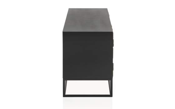 Mueble Bajo TV Diseño Industrial 2 Puertas Serie Arizcun