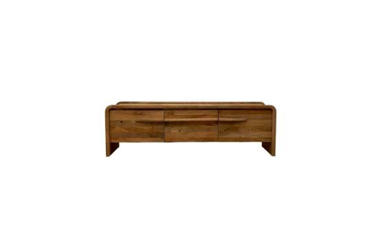 Mueble Bajo TV Mango Natural 3 Puertas - Serie Almec