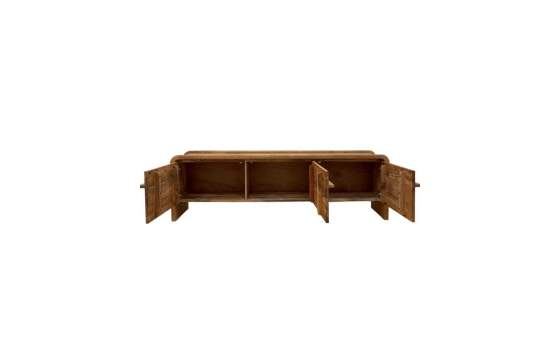 Mueble Bajo TV Mango Natural 3 Puertas - Serie Almec