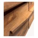 Mueble Bajo TV Mango Natural 3 Puertas - Serie Almec