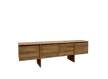 Mueble Bajo TV Mango Natural 4 Puertas - Serie Algeo