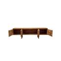 Mueble Bajo TV Mango Natural 4 Puertas - Serie Algeo