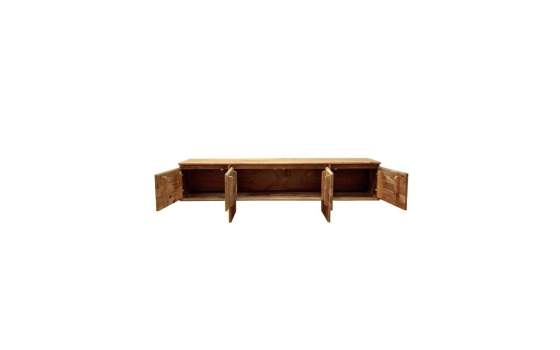 Mueble Bajo TV Mango Natural 4 Puertas - Serie Algeo
