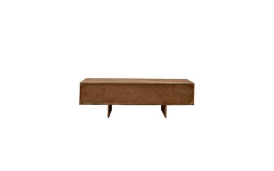 Mueble Bajo TV Mango Natural 4 Puertas - Serie Algeo