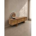Mueble Bajo TV Mango Natural 4 Puertas - Serie Algeo