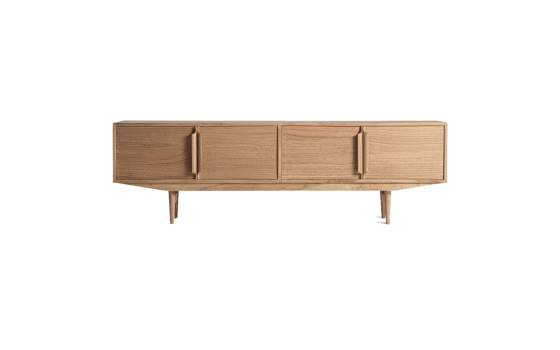 Mueble Bajo TV Nordico 4 Puertas Serie Avre