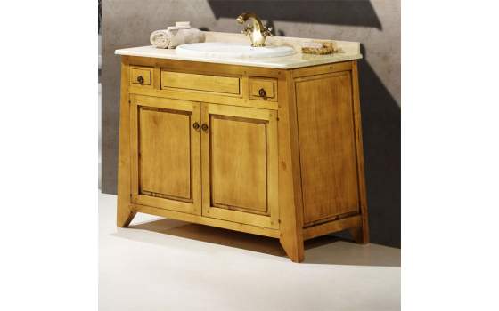 Mueble Baño 2 Tamaños Rustico Lagar