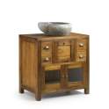 Mueble Baño Colonial 4 Cajones 2 Puertas - Serie Star