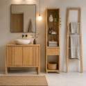 Mueble Baño Estantería Piramidal 1 Cajón 4 Estantes - Calcun
