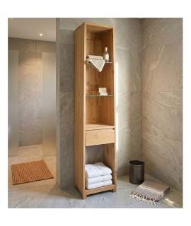 Mueble Baño Estantería Piramidal 1 Cajón 4 Estantes - Calcun