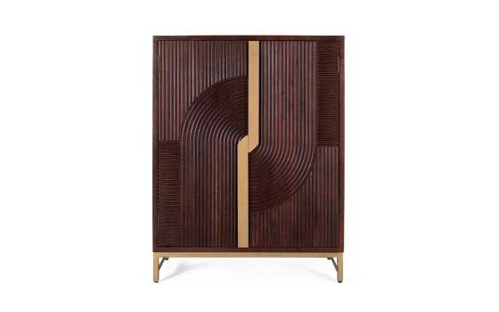 Mueble Bar Actual 2 Puertas - Serie Aldervy