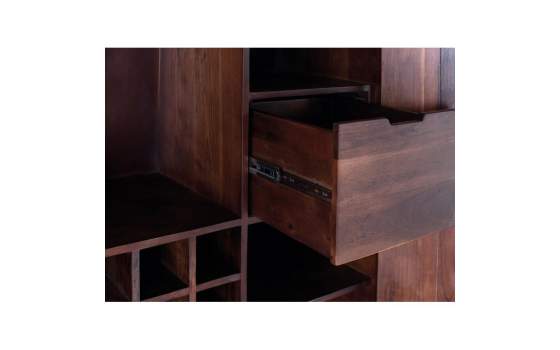 Mueble Bar Actual 2 Puertas - Serie Aldervy