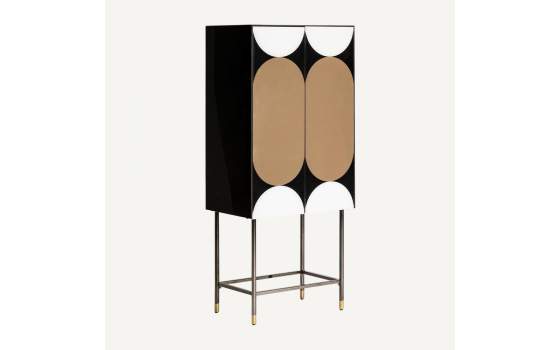 Mueble Bar Diseño Actual 2 Puertas 1 Estante Serie Hannes