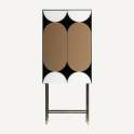 Mueble Bar Diseño Actual 2 Puertas 1 Estante Serie Hannes
