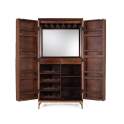 Mueble Bar Madera Colonial Actual 2 Puertas Serie Aterian