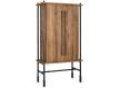 Mueble Bar Rustico 2 Puertas Madera Metal - Serie Boreal