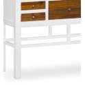 Mueble Cajonera Estilo Oriental Blanca Clasica Serie Abeast