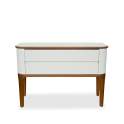 Mueble de Baño Bicolor 2 Cajones - Serie Vanity