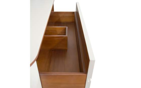 Mueble de Baño Bicolor 2 Cajones - Serie Vanity