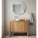 Mueble de Baño Diseño Actual Teka Natura 2 Puertas - Calcun
