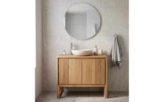 Mueble de Baño Diseño Actual Teka Natura 2 Puertas - Calcun