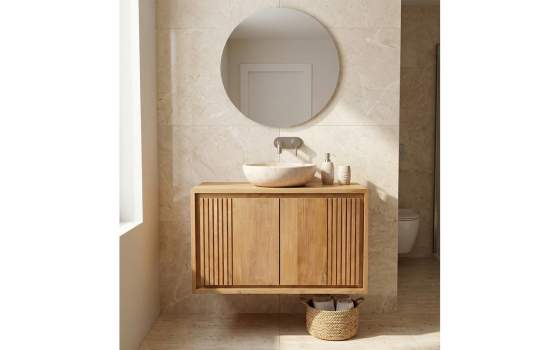 Mueble de Baño Diseño Actual Teka Natura 2 Puertas - Calcun
