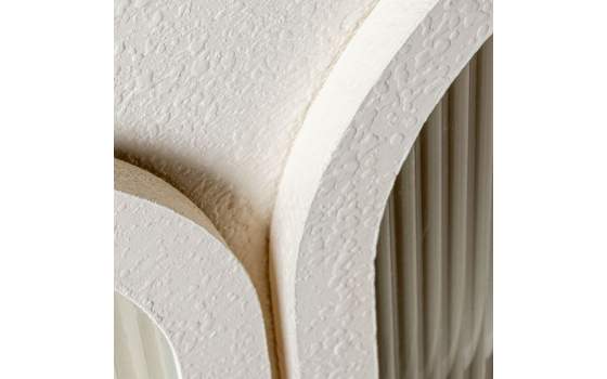 Mueble de Entrada 2 Puertas Diseño Actual Blanco Acester