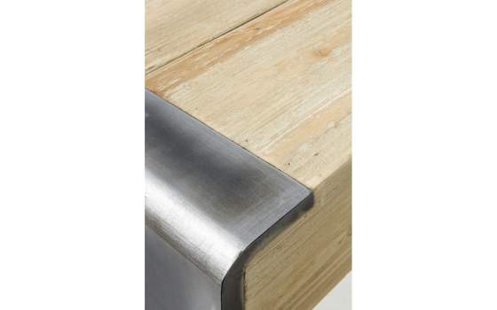 Mueble de Entrada Diseño Moderno Bicolor Serie Metallic