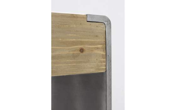 Mueble de Entrada Diseño Moderno Bicolor Serie Metallic