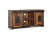 Mueble de TV en Madera Reciclada con Puertas Correderas Agelelli