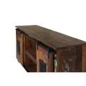 Mueble de TV en Madera Reciclada con Puertas Correderas Agelelli