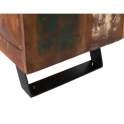 Mueble de TV en Madera Reciclada con Puertas Correderas Agelelli