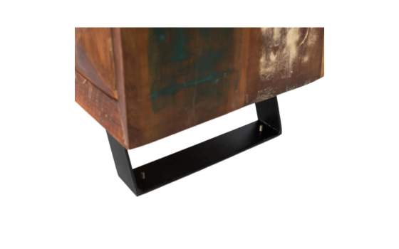 Mueble de TV en Madera Reciclada con Puertas Correderas Agelelli